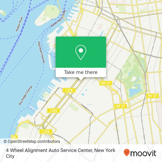 4 Wheel Alignment Auto Service Center map