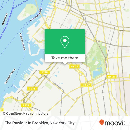 Mapa de The Pawlour In Brooklyn