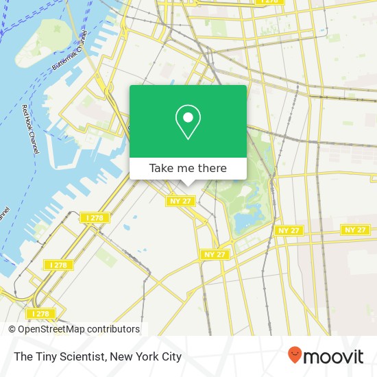 The Tiny Scientist map