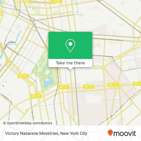 Victory Nazarene Ministries map