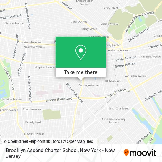 Brooklyn Ascend Charter School map