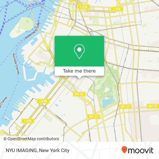 NYU IMAGING map