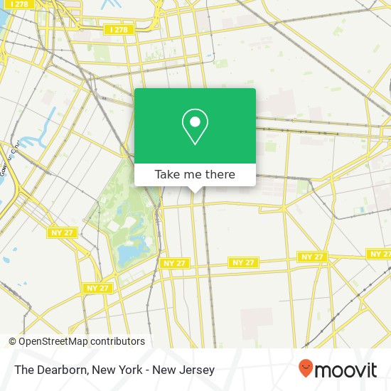Mapa de The Dearborn