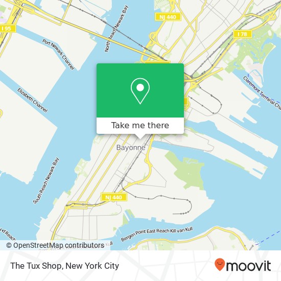 Mapa de The Tux Shop