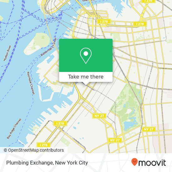 Mapa de Plumbing Exchange