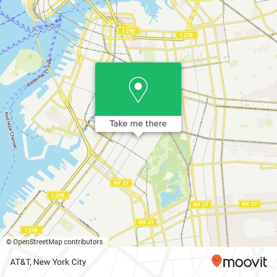 AT&T map