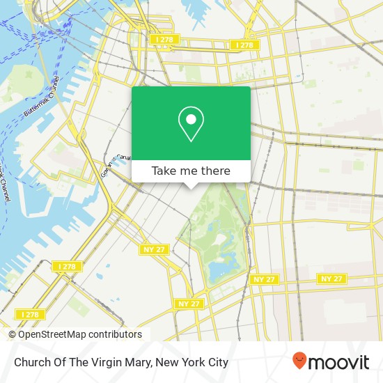 Church Of The Virgin Mary map