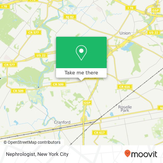 Mapa de Nephrologist