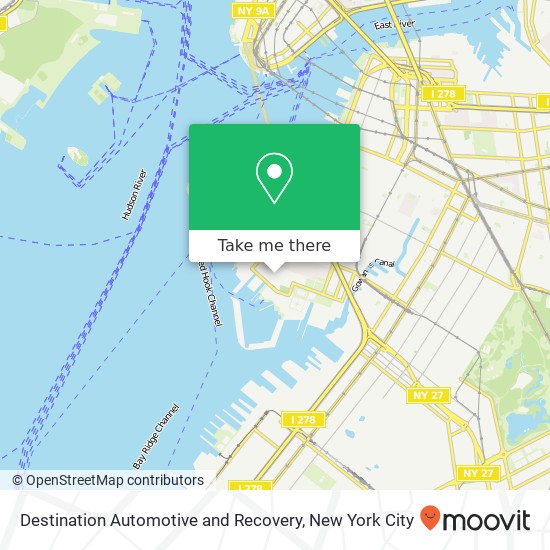 Destination Automotive and Recovery map