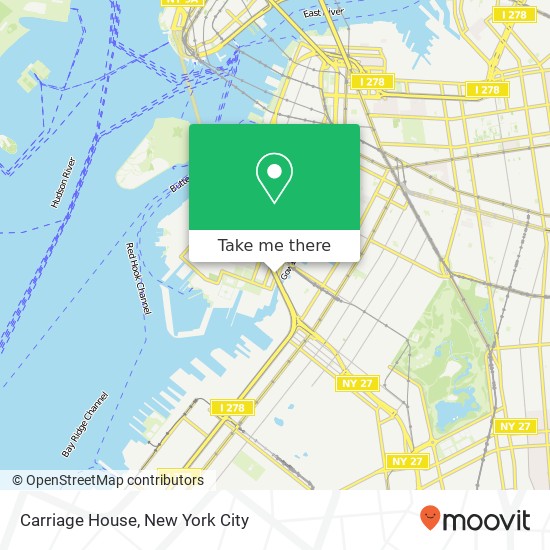 Mapa de Carriage House