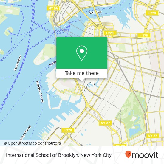 International School of Brooklyn map
