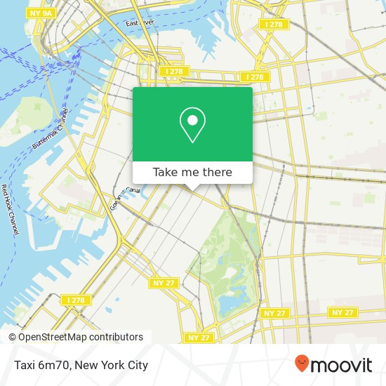 Mapa de Taxi 6m70