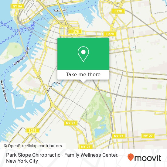 Mapa de Park Slope Chiropractic - Family Wellness Center