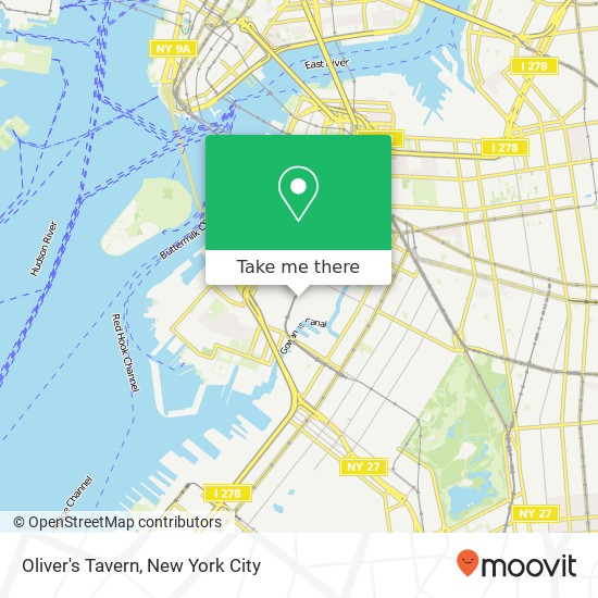 Mapa de Oliver's Tavern
