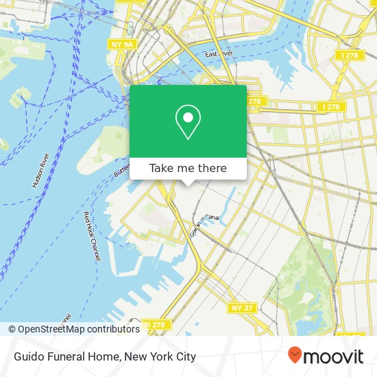 Guido Funeral Home map