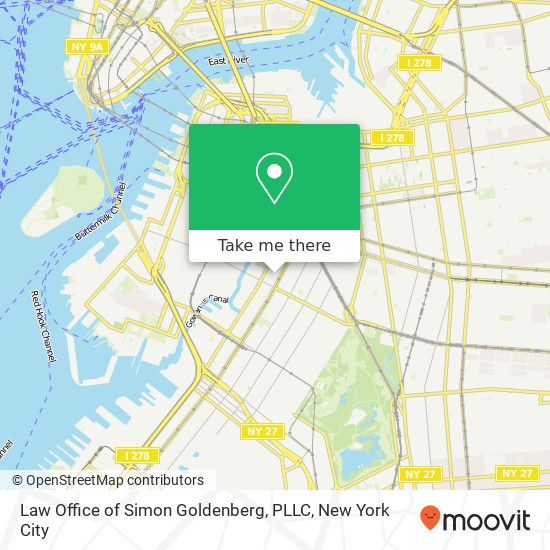Law Office of Simon Goldenberg, PLLC map