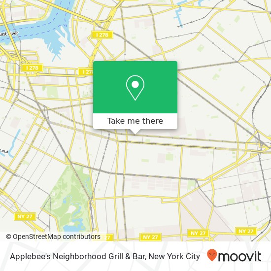 Applebee's Neighborhood Grill & Bar map