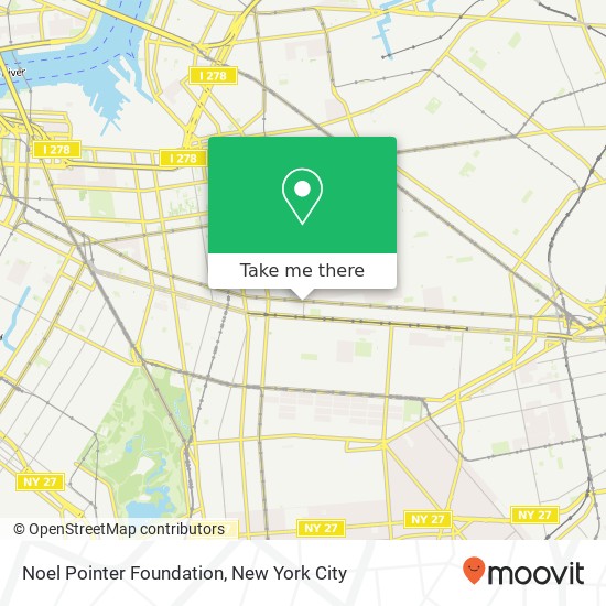 Mapa de Noel Pointer Foundation