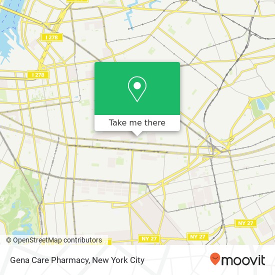 Gena Care Pharmacy map