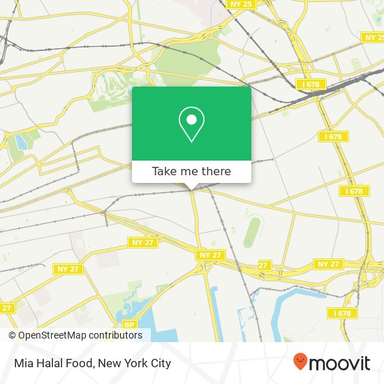 Mia Halal Food map