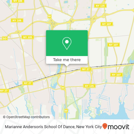 Marianne Anderson's School Of Dance map