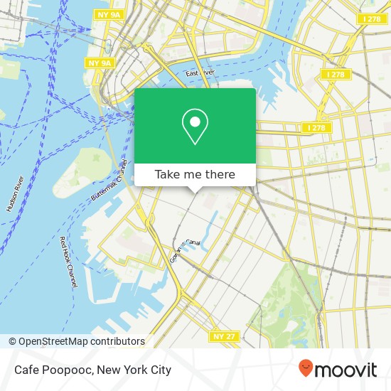 Mapa de Cafe Poopooc