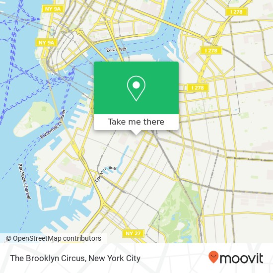 The Brooklyn Circus map