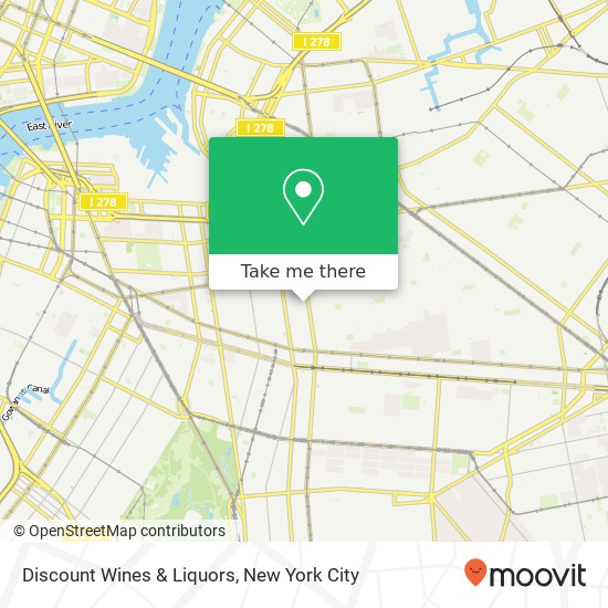 Mapa de Discount Wines & Liquors