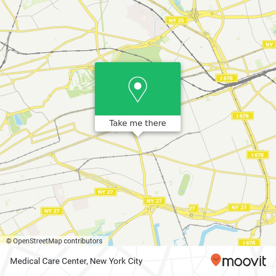 Medical Care Center map