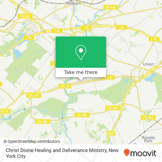 Mapa de Christ Divine Healing and Deliverance Ministry