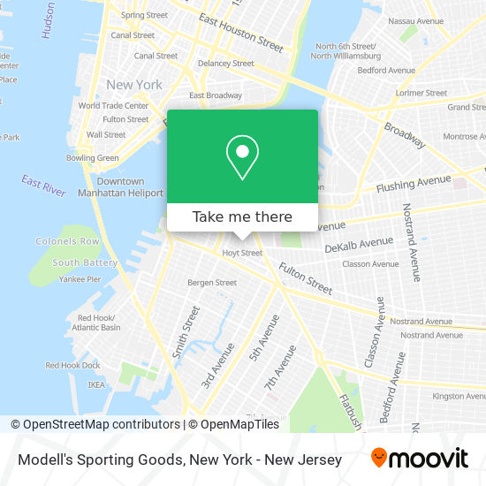 Mapa de Modell's Sporting Goods
