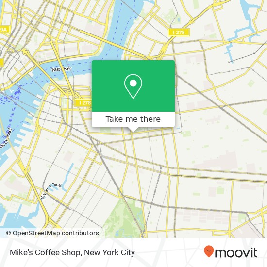Mike's Coffee Shop map