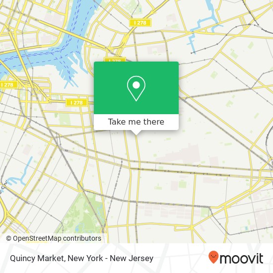 Mapa de Quincy Market