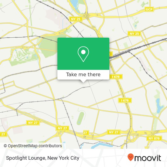 Spotlight Lounge map