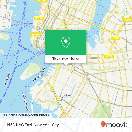1N53 NYC Taxi map