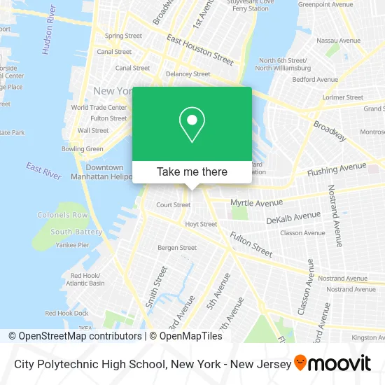 City Polytechnic High School map