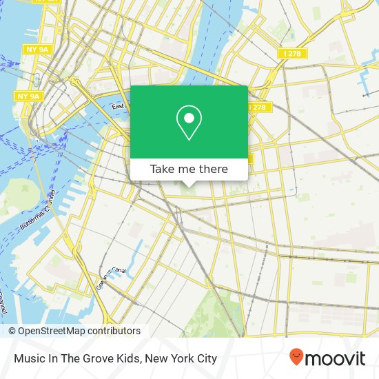 Music In The Grove Kids map