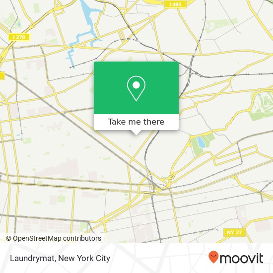 Laundrymat map