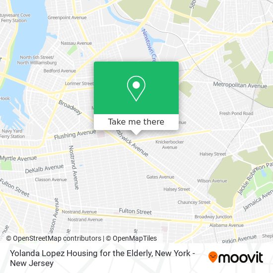 Yolanda Lopez Housing for the Elderly map