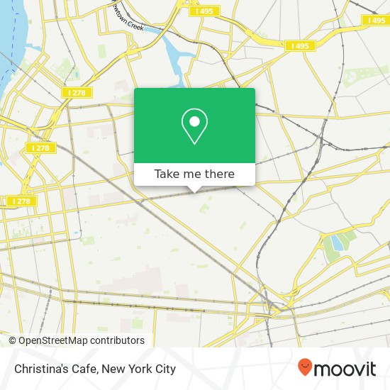 Mapa de Christina's Cafe
