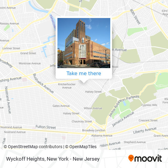 Mapa de Wyckoff Heights