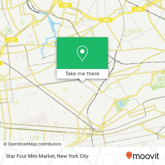 Star Four Mini Market map