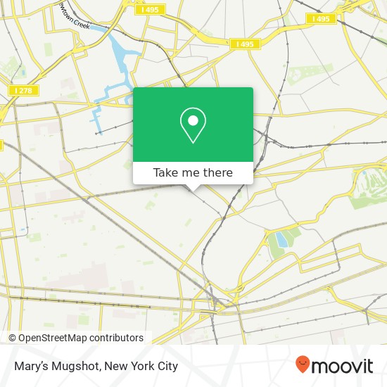 Mary’s Mugshot map