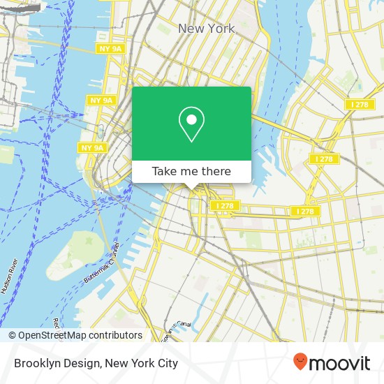 Brooklyn Design map