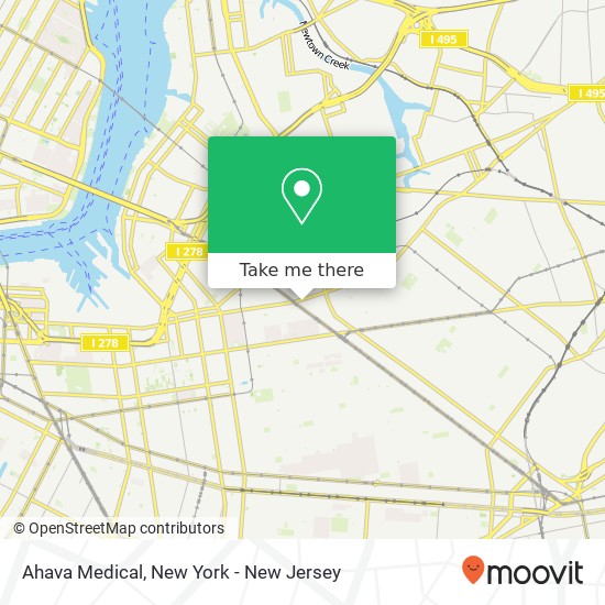 Mapa de Ahava Medical