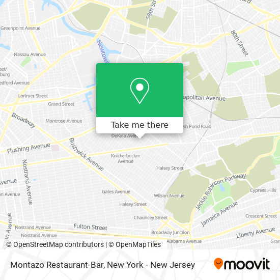 Montazo Restaurant-Bar map