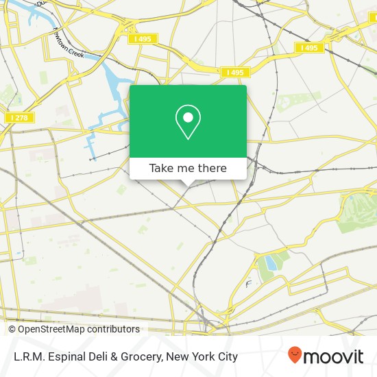 Mapa de L.R.M. Espinal Deli & Grocery