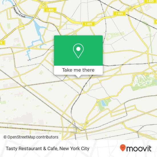 Mapa de Tasty Restaurant & Cafe