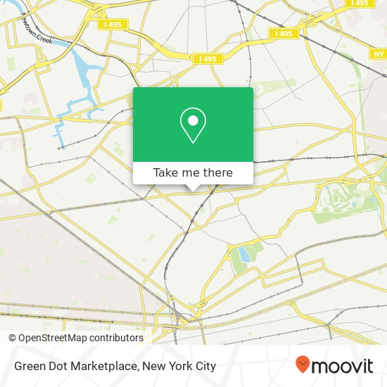 Mapa de Green Dot Marketplace