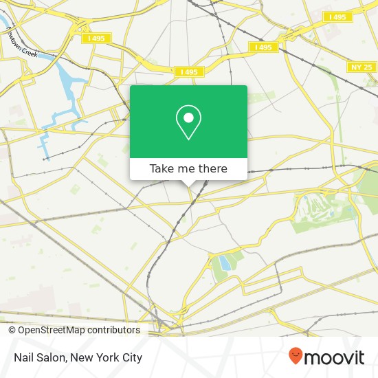 Nail Salon map